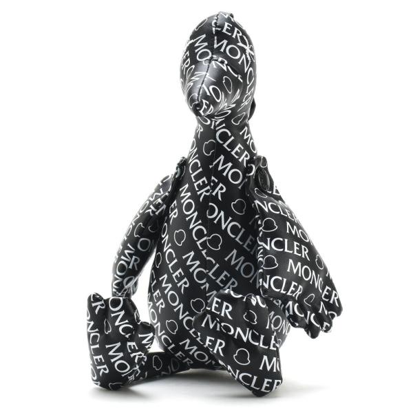 MONCLER モンクレール キーホルダー MONCLER モンクレール キーホルダー バッグチャーム ロゴ レザー