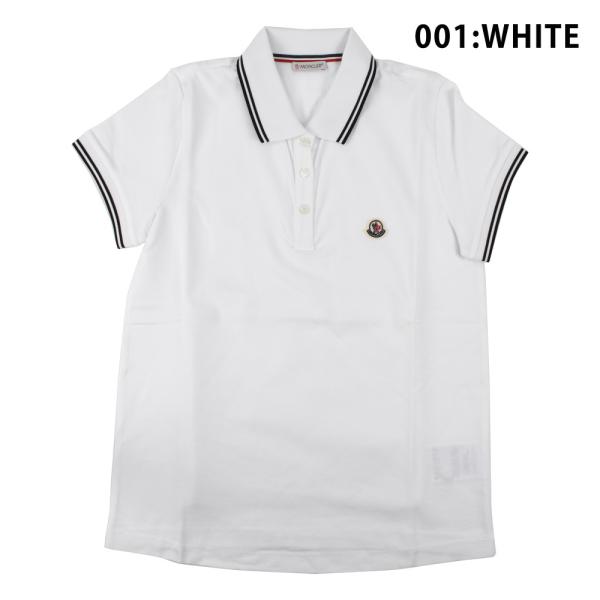 MONCLER モンクレール ポロシャツ 半袖 ロゴワッペン ブラック