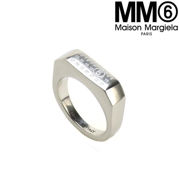 【並行輸入品】MM6 エムエムシックス メゾンマルジェラ リング レディース ニューメリックリング 指輪 アクセサリー ブラス ロゴ SM7UQ0076P7296 961