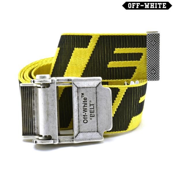 off white オフホワイト インダストリアル ベルト イエロー off white オフホワイト インダストリアル ベルト イエロー