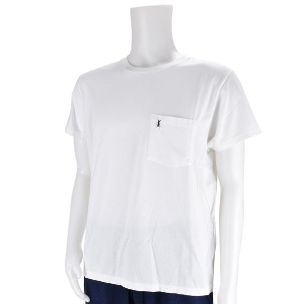 サンローラン Saint Laurent Ysl Y2op1 9000 T Shirt Grey Sagaretxe Net