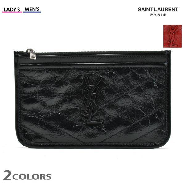 サンローラン 長財布 ポーチ 楽天市場】SAINT LAURENT PARIS サンローラン パリ 二つ折り財布