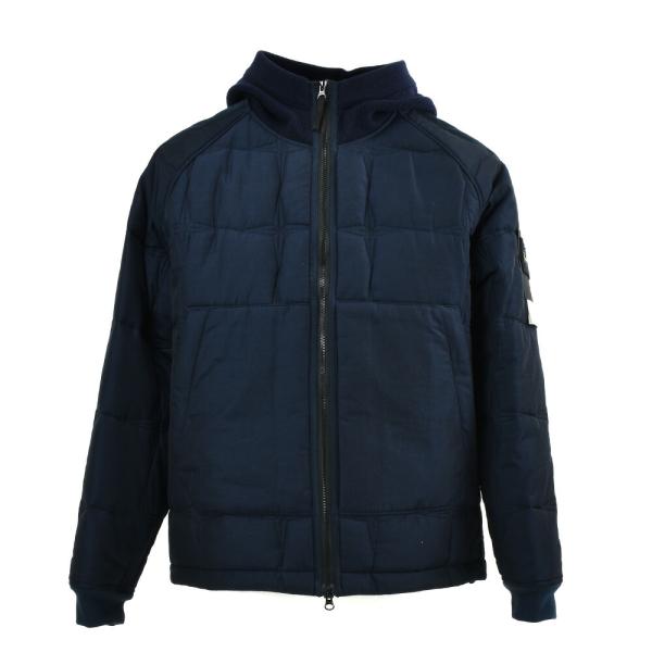 ストーンアイランド フード付きジャケット 青 STONE ISLAND 【並行輸入品】ストーンアイランド ジャケット