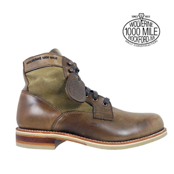 ysAizE@ [Nu[c 1000}C ru\[ uh W00402 Y WOLVERINE 1000MILE BOOTS