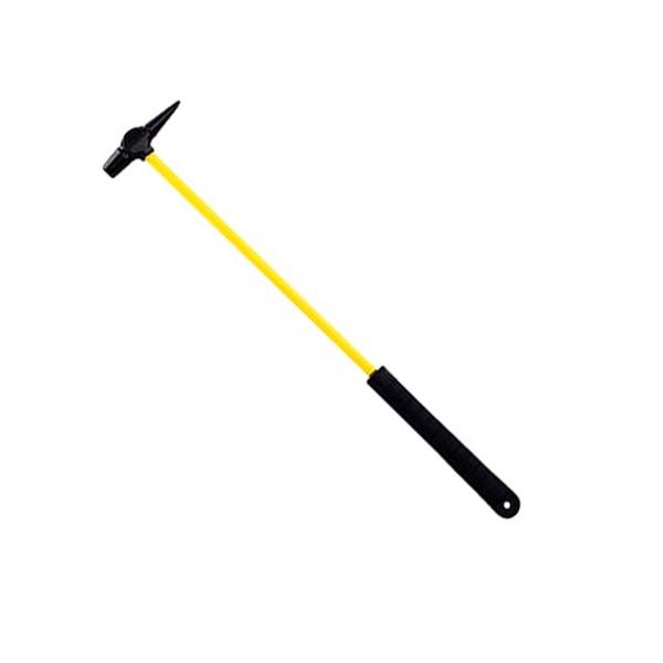 ∀土牛産業/DOGYU 【01623】グラス柄テストハンマー 1/4P 450mm 検査用ハンマー (4962819016237)