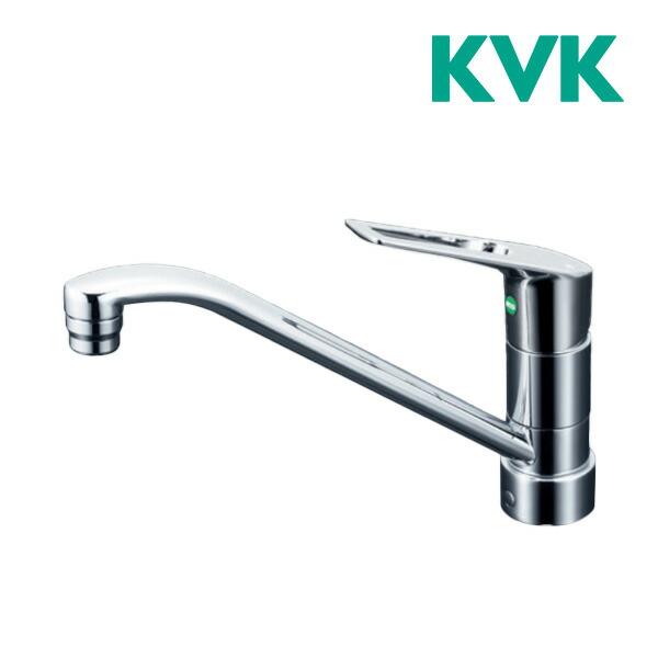 《在庫あり》◆15時迄出荷OK！KVK 水栓金具【KM5011JTEC】流し台用シングルレバー式混合栓(eレバー)