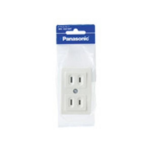 他サイト： パナソニック 配線器具【WK1021WP】ダブルコンセント/P 15A 125Vの商品画像