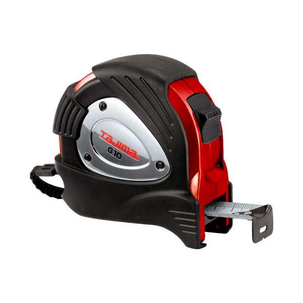 他サイト： ∀タジマ/TAJIMA 【GLP25-100BL】Gロックプラス25 10m メートル目盛 一般測定用コンベックス (4975364027849)の商品画像