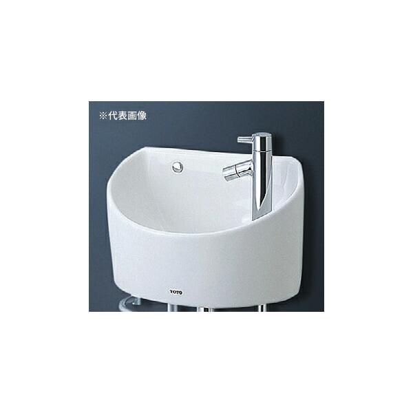 ●TOTO セット品番【LSH90ABSN】壁掛手洗器(丸形) 立水栓 Sトラップ 床給水 床排水〔HG〕