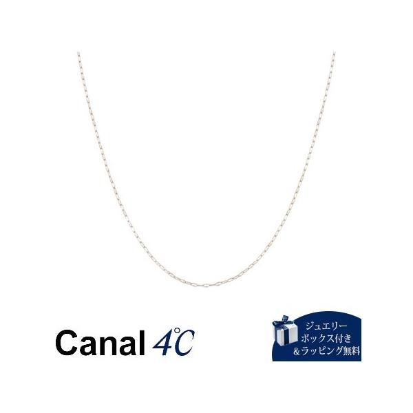カナルヨンドシー Canal 4℃ カナル4℃ チェーンネックレス シルバー アズキ  レディース