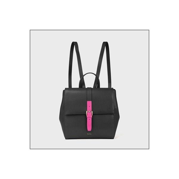 ランキング上位のプレゼント ポールスミスカラードチップレザーミニリュックブラックpaul Smith ラッピング無料日本未入荷