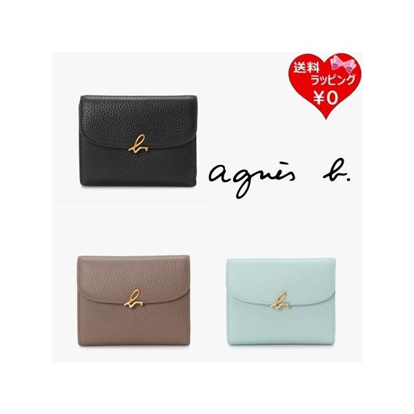 agnes b.（アニエスベー） agnes b 財布 折財布 レザー 三つ折り
