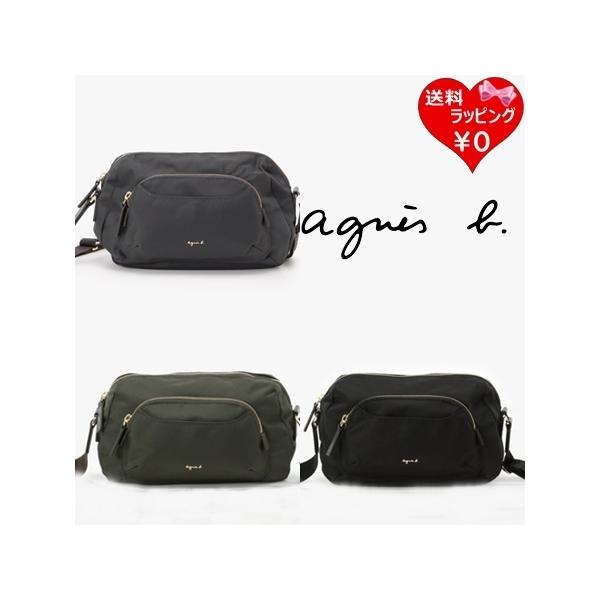 agnes b ショルダーバッグ　ナイロン　カーキ　アニエスベー agnes b.（アニエスベー） agnes b ショルダーバッグ ナイロン