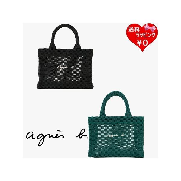アニエスベー agnes b トートバッグ ナイロン メッシュ スモール 日本製