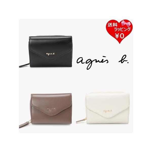 agnes b.（アニエスベー） agnes b 財布 ミニ財布 折財布 レザー 三