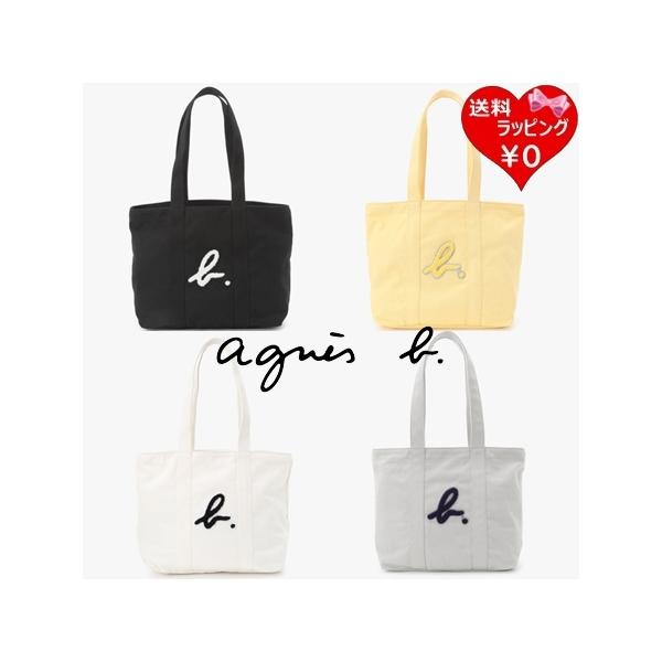 agnès b アニエスベー　 キャンパストートバック agnes b.（アニエスベー） agnes b トートバッグ b. ロゴ ミディアム