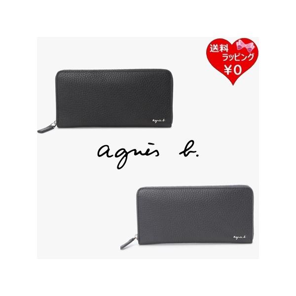 agnes b.（アニエスベー） agnes b 財布 長財布 レザー ラウンドジップ