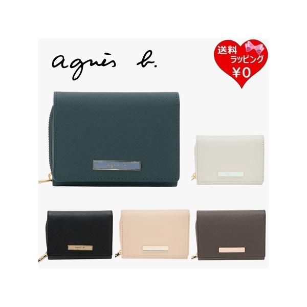 agnes b.（アニエスベー） agnes b 財布 折財布 レザー 三つ折り ミニ