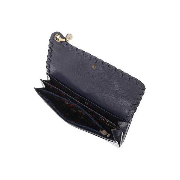 通販 長財布 口金 An Clover 口金 ネイビー Leaf 長財布 がま口 Annasui アナスイ 財布 ネイビー ダリア クローバーリーフ