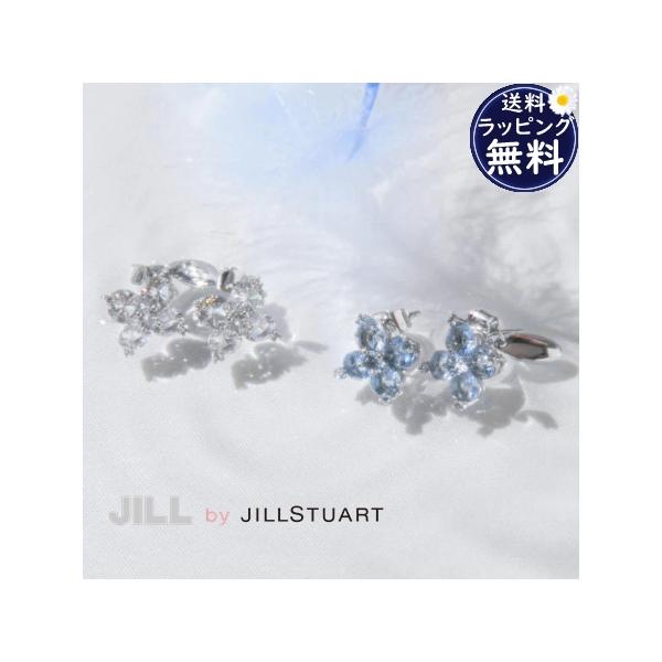 ジル バイ ジルスチュアート JILL by JILLSTUART ピアス Cubic キュービックジルコニア 大粒クローバーピアス  レディース