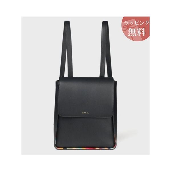 本店 日本 レディース バッグ Paul ミニリュック ポールスミス リュックサック デイパック ブラック リュック リュック スワールトリム レディース Smith 免税 店 値段