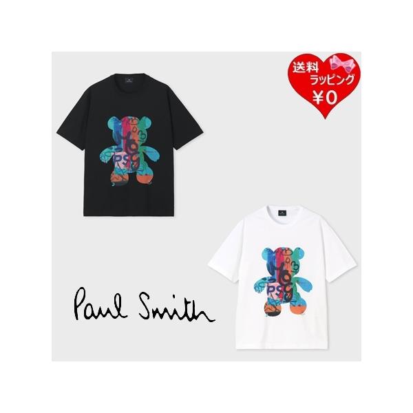 【新品・未使用】 ポールスミス Graffiti Bear 半袖Tシャツ L Paul Smith（ポール・スミス） Tシャツ Graffiti Bear 半袖 綿100