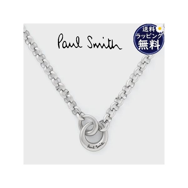 ポールスミス Paul Smith ネックレス New Double Ring Motif シルバー