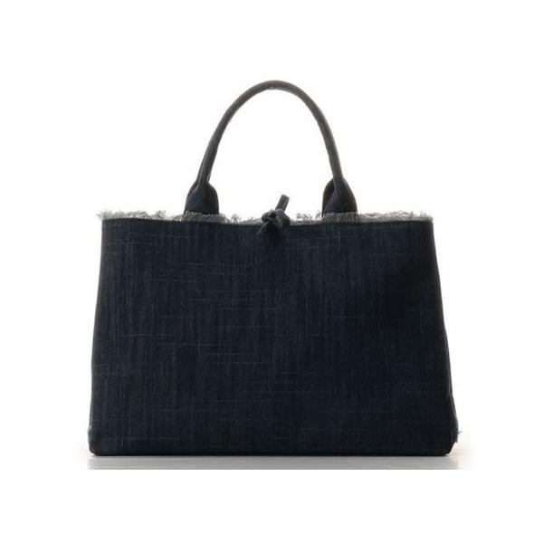 サマンサタバサ Leaf バッグ トートバッグ スヌーピー ポーチ付きトートバッグ 大 インディゴ Samantha バッグ トートバッグ Thavasa Deluxe Std Clover Leaf クローバーリーフ