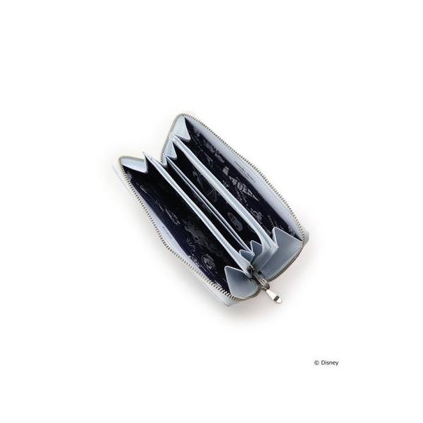 サマンサタバサ Clover 長財布 ディズニーコレクション シンデレラ Leaf ラウンドジップ長財布 財布 ライトブルー Samanthathavasapetitchoice Stp Clover Leaf クローバーリーフ