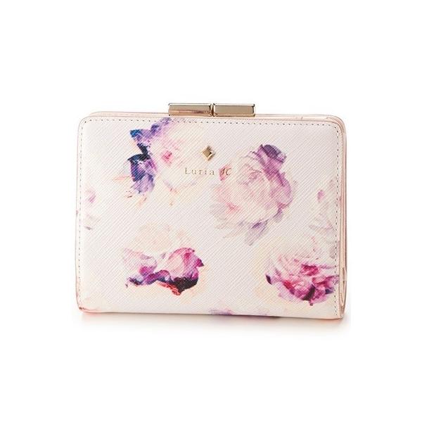 Luria ラッピング無料 4 折財布 4 Leaf アイボリー ルリアヨンドシー To502 02b Clover アイボリー Luria クローバーリーフ