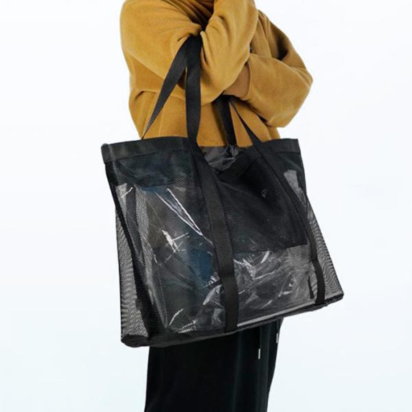 スケッチ メッシュトートバッグ sketch Mesh tote bag バッグインバッグ エコバッグ トートバッグ エコバック アウトドア スノーボード