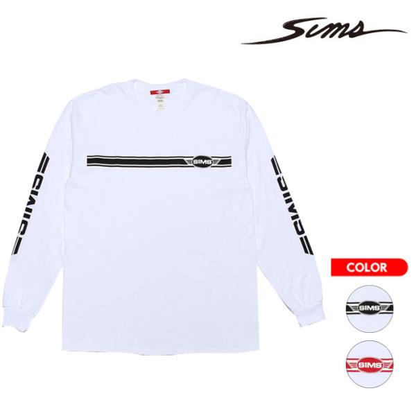 SIMS シムススケートスタイル ロンT SIMS SKATE STYLES STRIPE LOGO