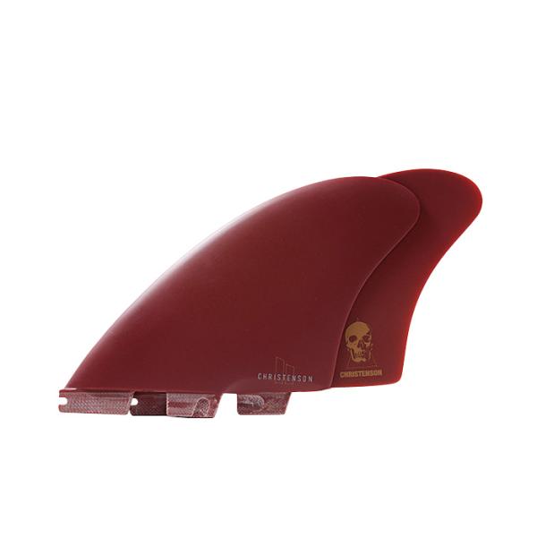 サーフィン フィン ツインフィン FCS 2 CHRISTENSON KEEL PG RETAIL FIN FCHR-PG03-XL-SS-R Blood Red ブラッドレッド 赤 XLサイズ サーフ サーフボード 2枚