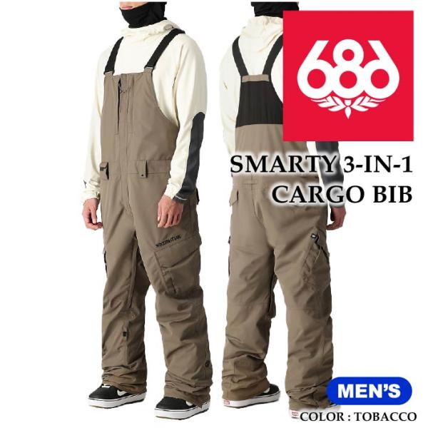 686（シックスエイトシックス） スノーボード ウェア ビブパンツ 686