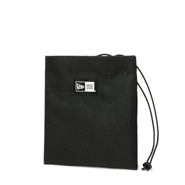 日本正規品 ニューエラ NEW ERA フラット ネックポーチ 0.6L ボックスロゴ ブラック 13552471 かばん バッグ