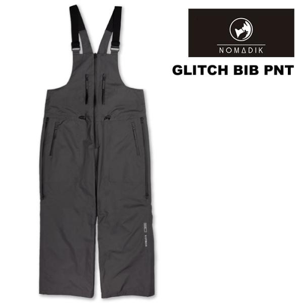 スノーボード ウェア ビブパンツ ノマディック NOMADIK GLITCH BIB PNT