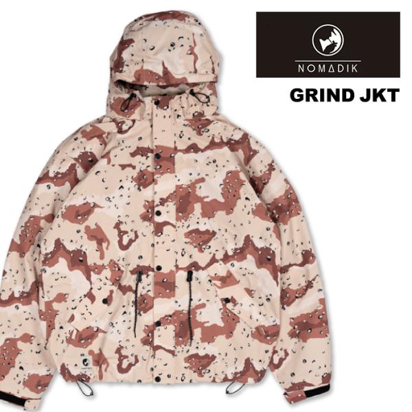 NOMADIK GRIND JKT CAMO Lサイズ ノマディック スノーボード ウェア ジャケット ノマディック NOMADIK GRIND