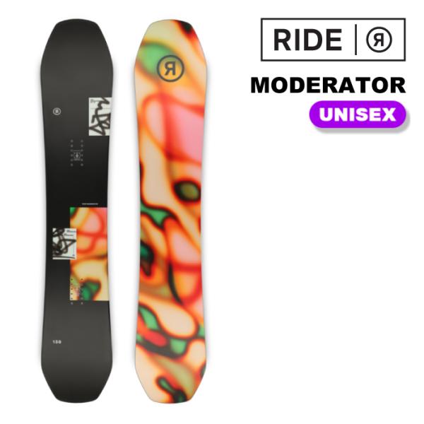 スノーボード 板 ライド RIDE MODERATOR モデレーター メンズ レディース 24-25 日本正規品 爆買
