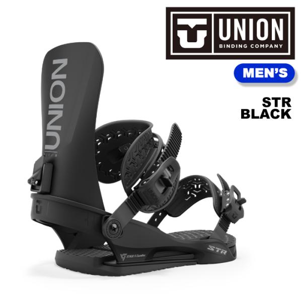 ブラック スノーボード ビンディング UNION UNION BINDING スノーボード ビンディング ユニオン UNION STR Black