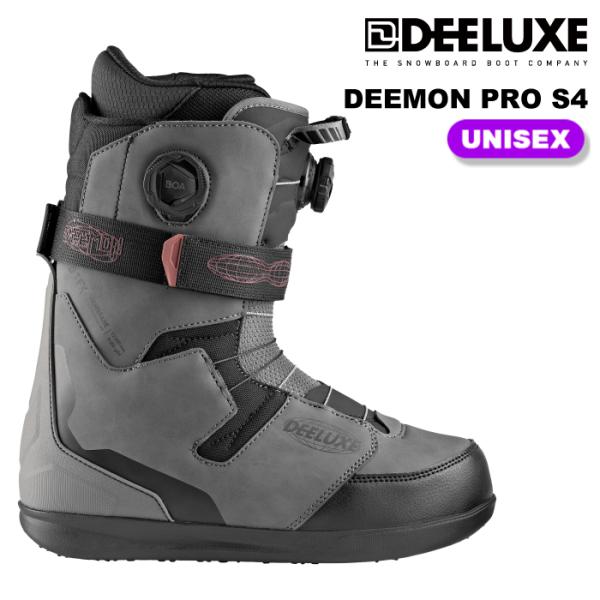 日本正規品 スノーボード ブーツ ディーラックス DEELUXE DEEMON PRO S4 Mercury Grey ディーモン プロ メンズ レディース 25-26 爆買