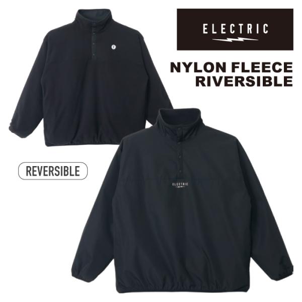 メンズウェア NYLON FLEECE REVERSIBLE electric L ELECTRIC（エレクトリック） 日本正規品 フリース ELECTRIC NYLON