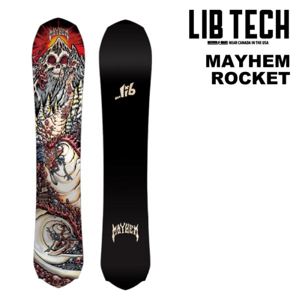 LIB TECH（リブテック） 日本正規品 スノーボード 板 LIBTECH MAYHEM