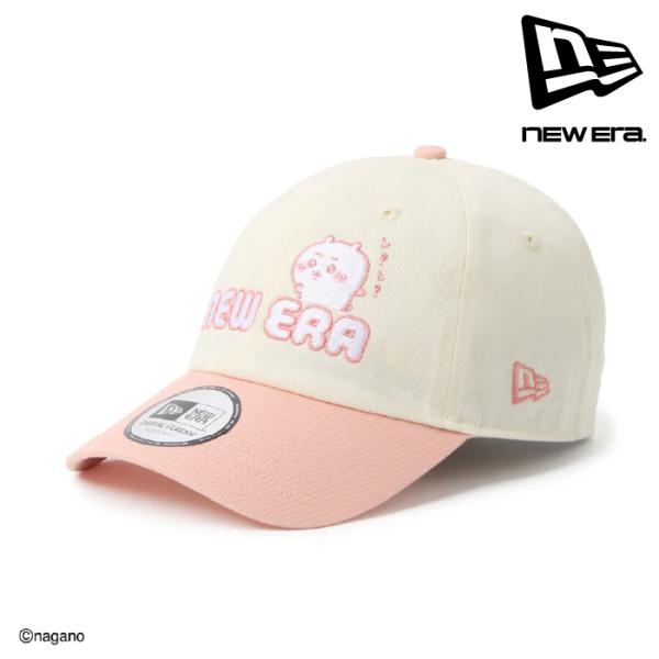 日本正規品 ニューエラ NEW ERA カジュアルクラシック ちいかわ / 2-Tone ちいかわ クロームホワイト/ダスティローズ 14864504 キャップ 帽子