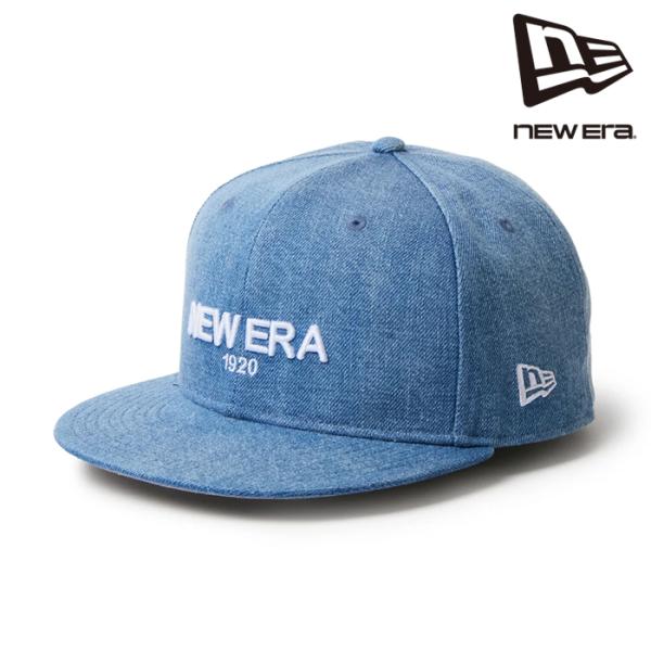 日本正規品 帽子 キャップ ニューエラ NEW ERA 9FIFTY Denim NEW ERA 1920 ウォッシュドデニム 15137007
