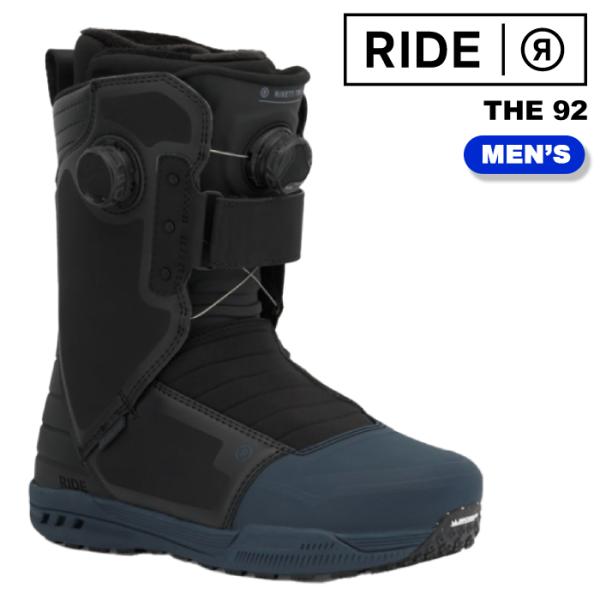 日本正規品 スノーボード ブーツ ライド RIDE THE 92 Black ナインティツー メンズ 25-26