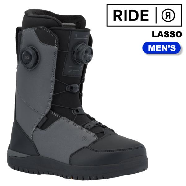 RIDE（ライド） 日本正規品 スノーボード ブーツ RIDE LASSO Grey