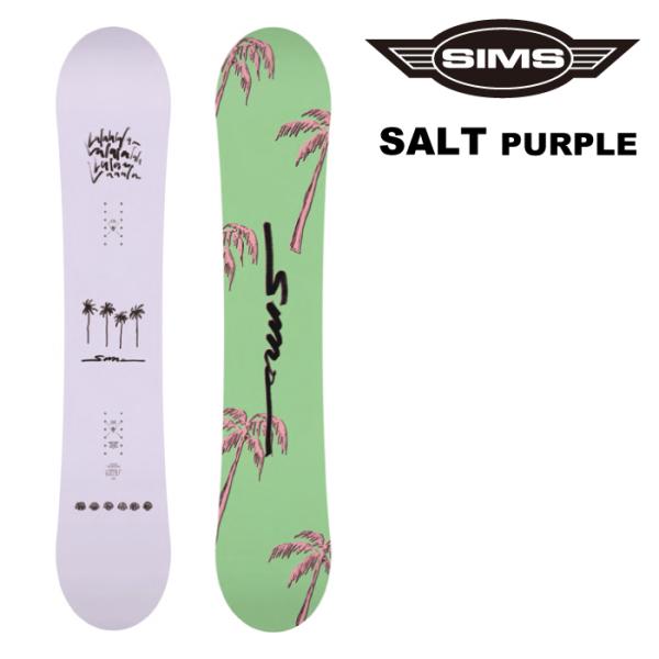 SIMS 日本正規品 スノーボード 板 シムス SIMS SALT Purple ソルト