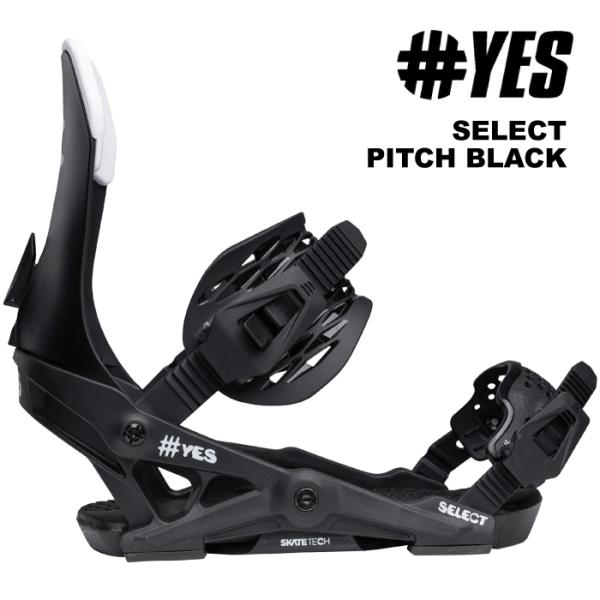 日本正規品 スノーボード ビンディング イエス YES SELECT Pitch Black