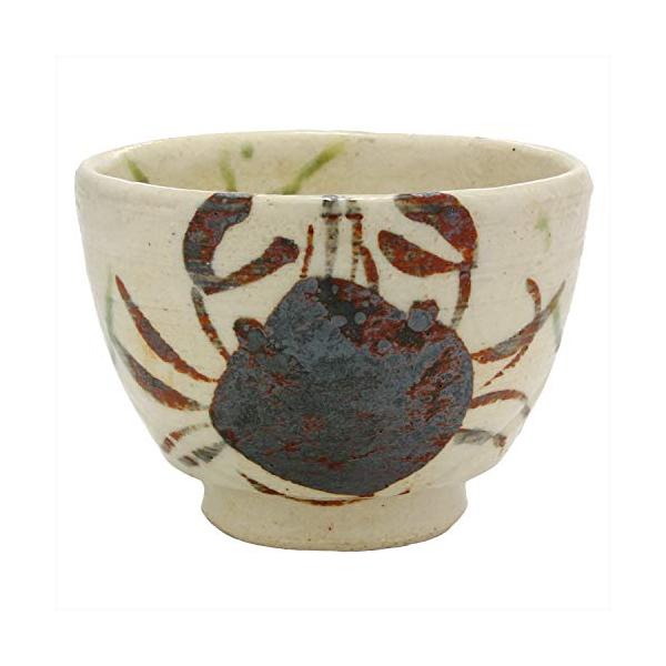 美濃焼 中垣連次 湯呑 蟹 志野織部 :s-4589657068589-20230126