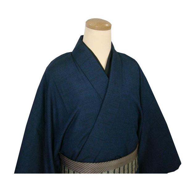 男物 長着 長野紬系手紡ぎ 正絹 8885 : きものあかね - 通販 - Yahoo  